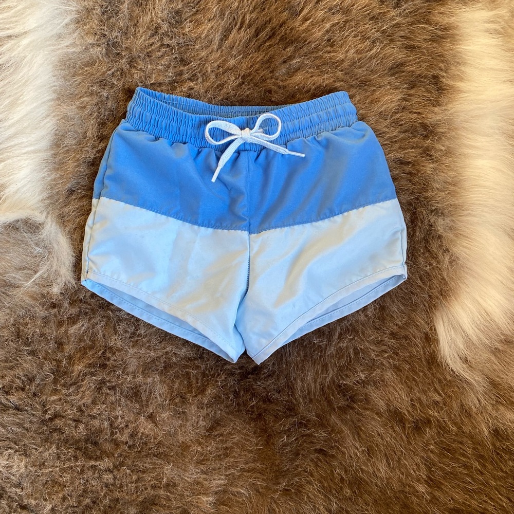 Maisonette Minnow swim trunks fully lined sz 3/4t